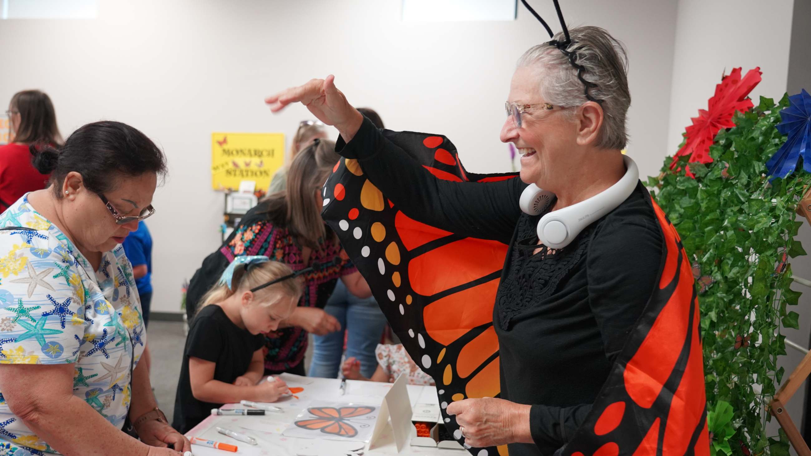 Monarch Butterly Event Station